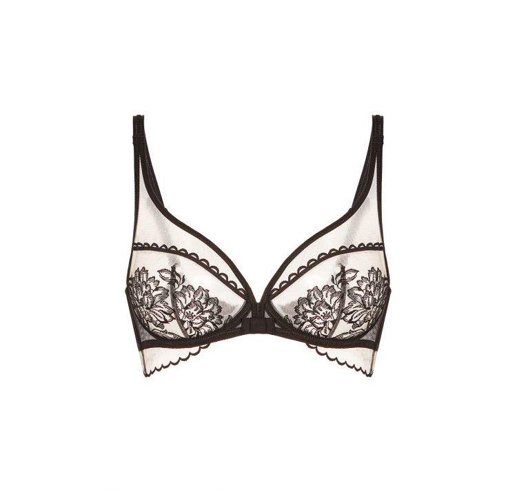 SIMONE PERELE romance biustonosz plunge full cup z efektem tatuaŻu