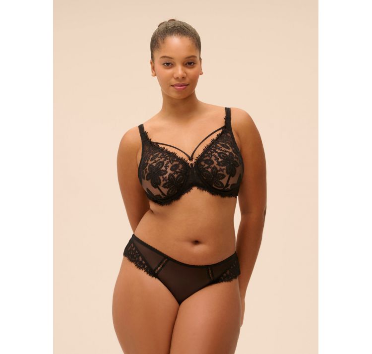 SIMONE PERELE precieuse koronkowe wysokie figi