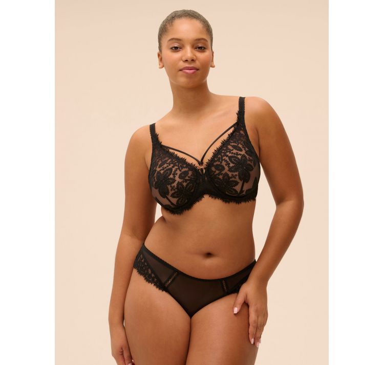 SIMONE PERELE precieuse koronkowe wysokie figi