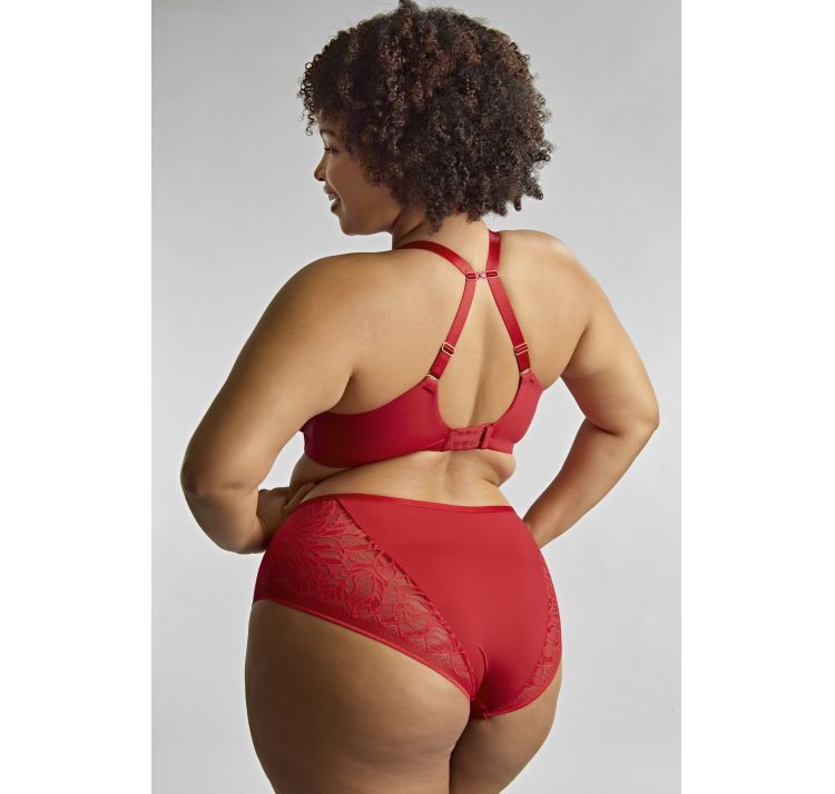 SCULPTRESSE sophia koronkowe wysokie majtki