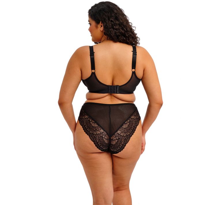 ELOMI tiernie wysokie majtki w bezszwowym koronkowym tyŁem