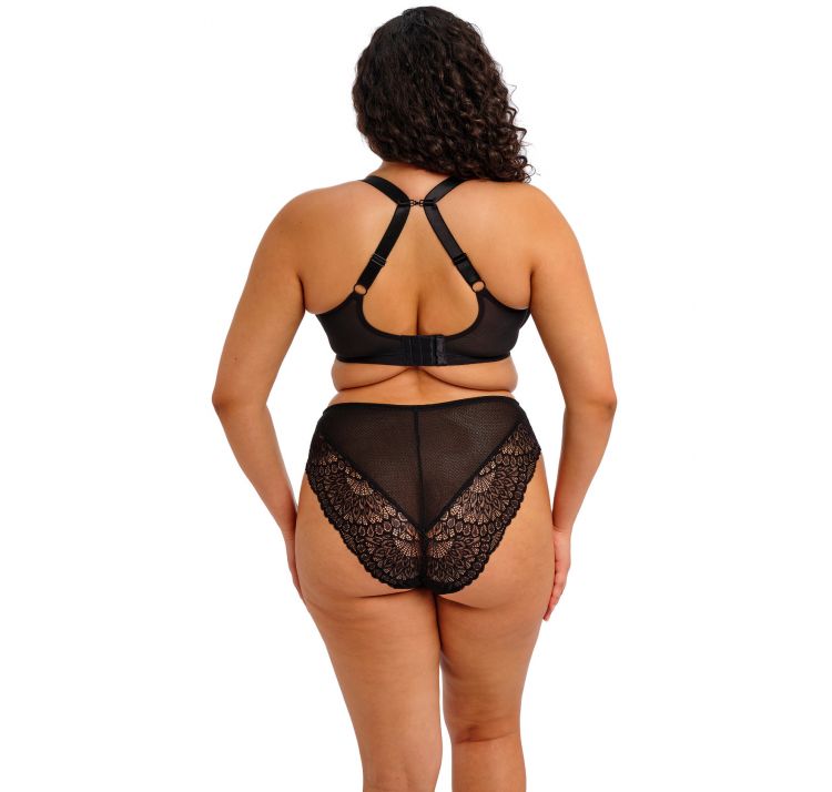 ELOMI tiernie wysokie majtki w bezszwowym koronkowym tyŁem
