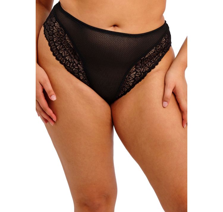 ELOMI tiernie wysokie majtki w bezszwowym koronkowym tyŁem