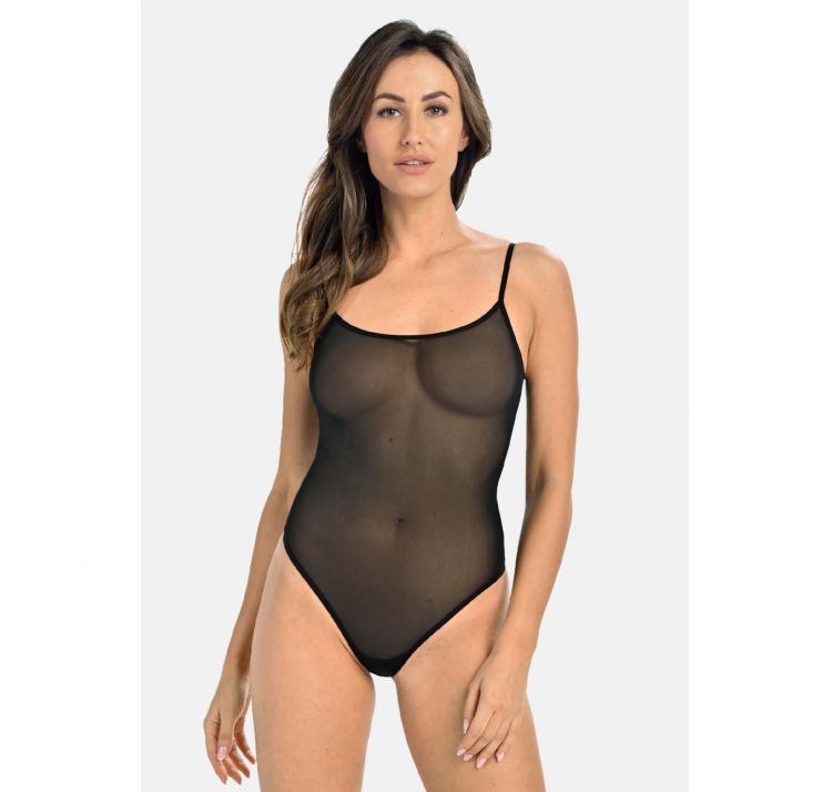 TEYLI sophi body z siateczki na cienkich ramiĄczkach