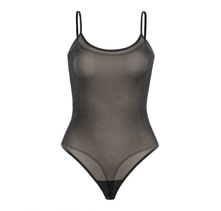 TEYLI sophi body z siateczki na cienkich ramiĄczkach