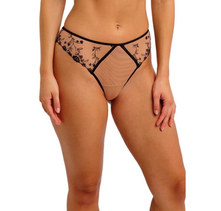 FREYA entwined koronkowe figi z bezszwowym tyŁem