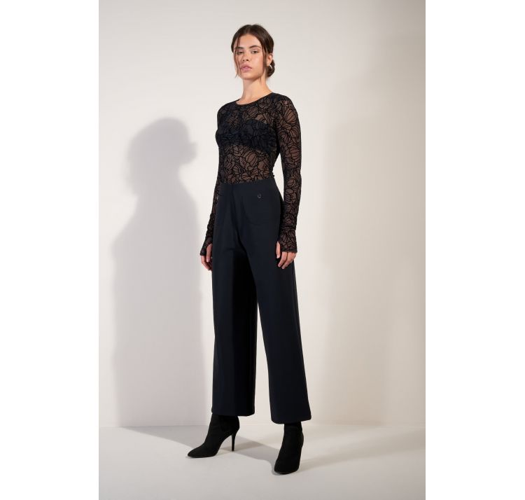 PAIN DE SUCRE fionha spodnie z szerokimi nogawkami