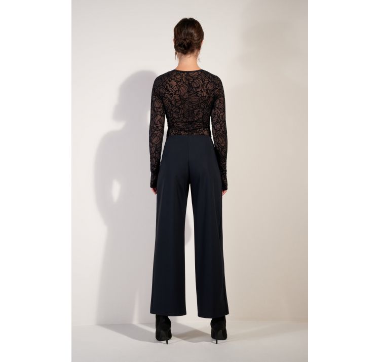 PAIN DE SUCRE fionha spodnie z szerokimi nogawkami