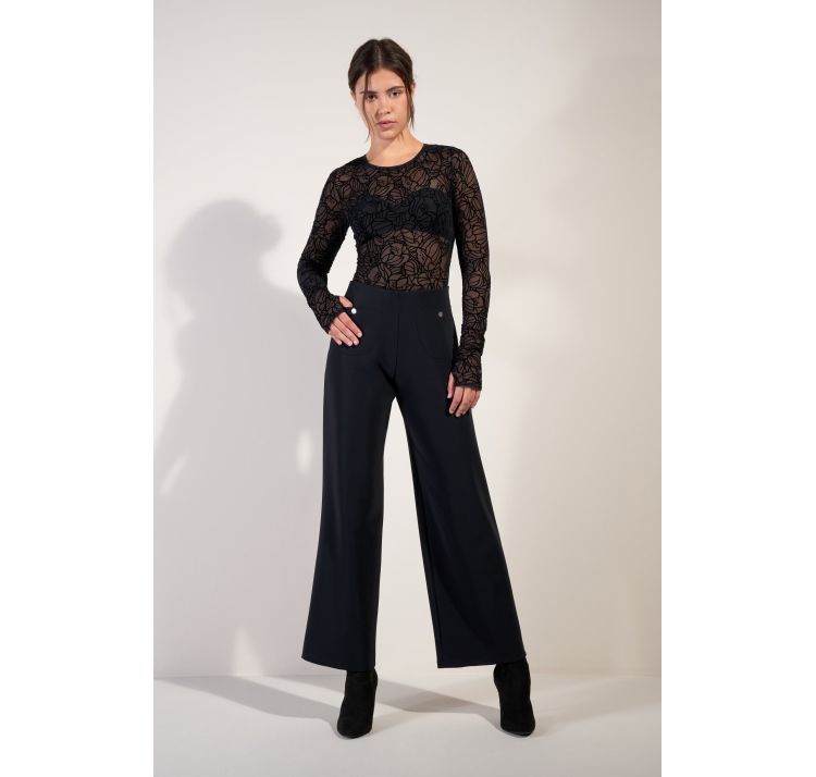 PAIN DE SUCRE fionha spodnie z szerokimi nogawkami