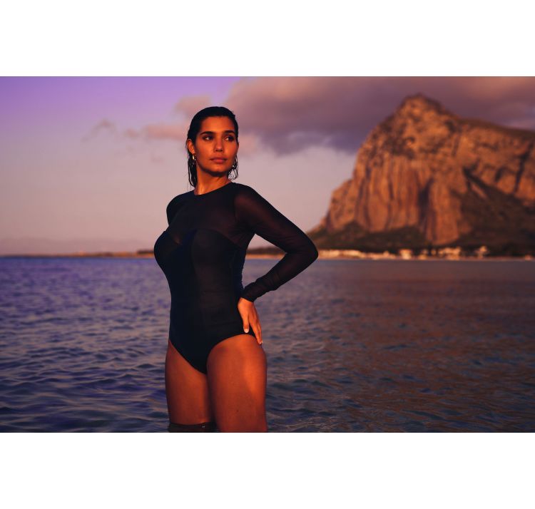 PANACHE SWIM audrey kostium kĄpielowy z usztywnianymi miskami i dŁugimi rĘkawami