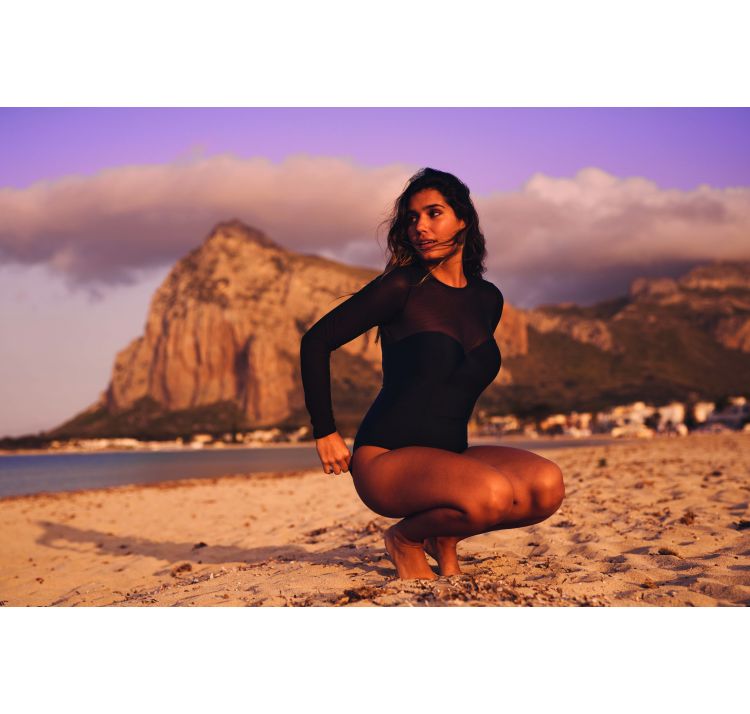 PANACHE SWIM audrey kostium kĄpielowy z usztywnianymi miskami i dŁugimi rĘkawami