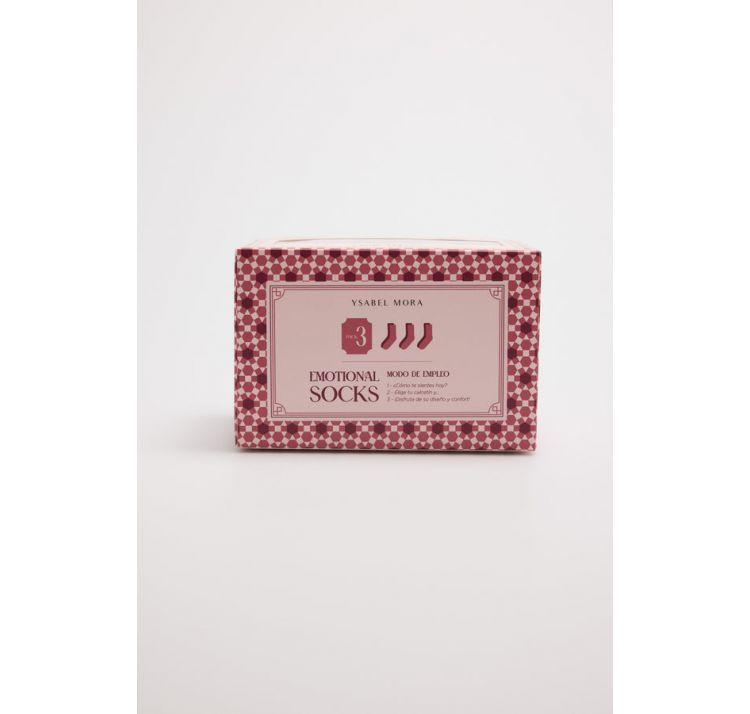 YSABEL MORA komplet skarpetek w opakowaniu prezentowym