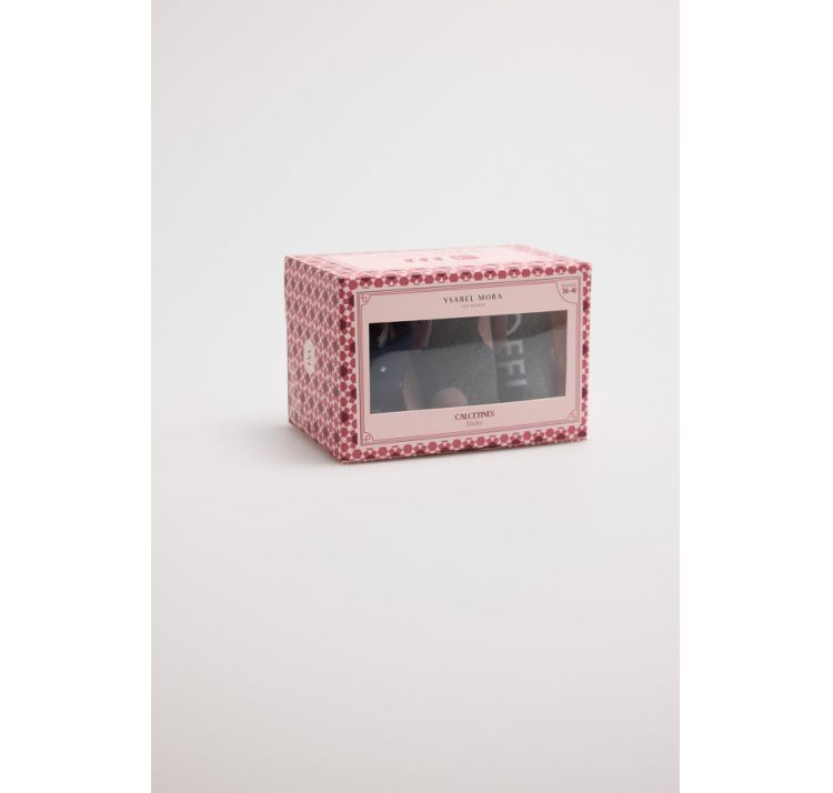 YSABEL MORA komplet skarpetek w opakowaniu prezentowym