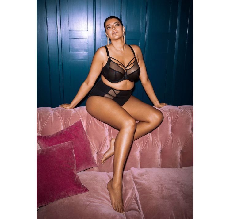 ELOMI sachi miĘkki biustonosz z paskami na dekolcie