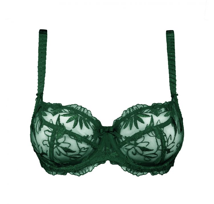 EMPREINTE anouk koronkowy biustonosz na fiszbinie low-necked bra