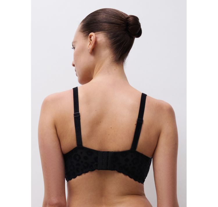 CHANTELLE PULP girls lekko usztywniany biustonosz z welurowym wzorem