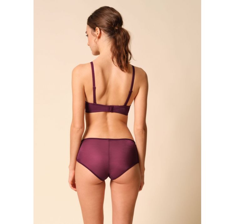 GOSSARD glossies tiulowy biustonosz z tŁoczonĄ miskĄ bezszwowĄ moulded bra