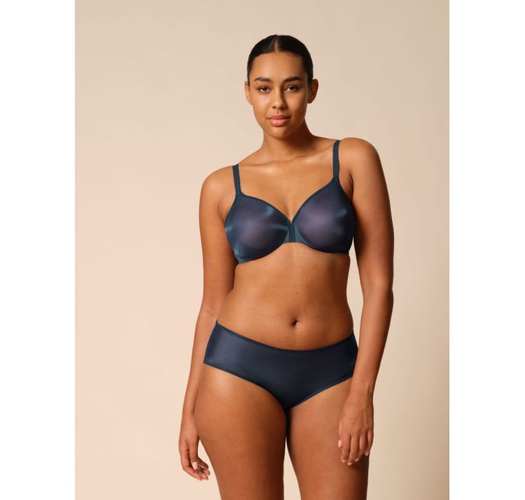 GOSSARD glossies tiulowy biustonosz z tŁoczonĄ miskĄ bezszwowĄ moulded bra