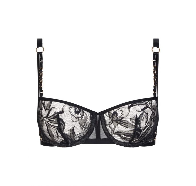 CHANTELLE X spirits koronkowy biustonosz half cup