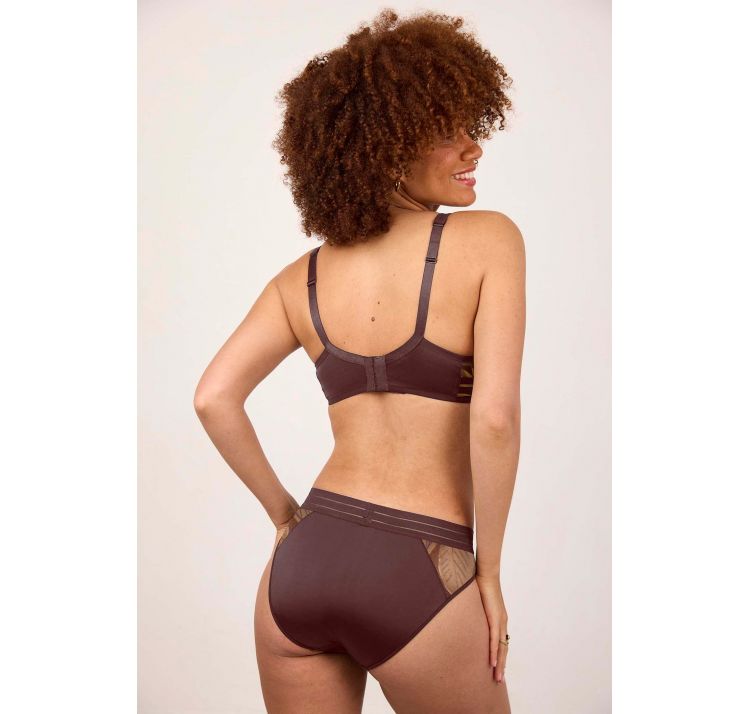 MAISON LEJABY nufit garden 3p uw bra tiulowy biustonosz