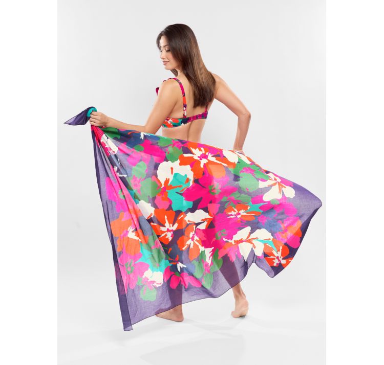 EMPREINTE SWIM nectar pareo 100% baweŁna