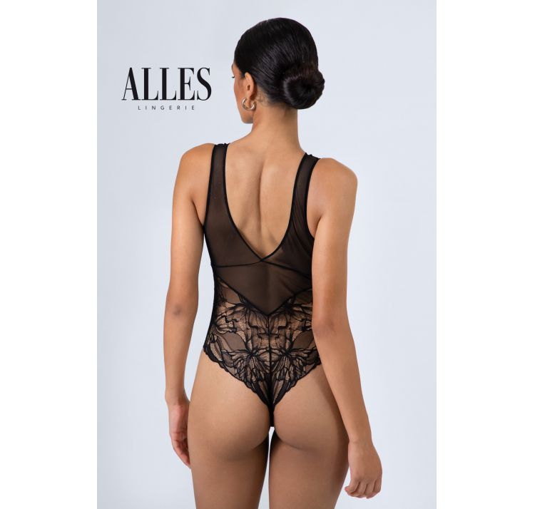 ALLES the icon koronkowe body z poŁyskiem