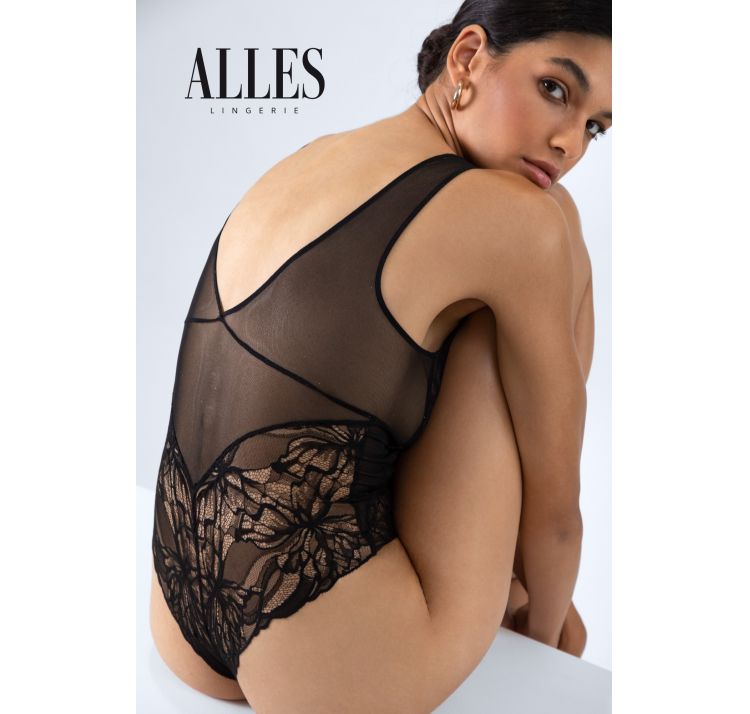 ALLES the icon koronkowe body z poŁyskiem