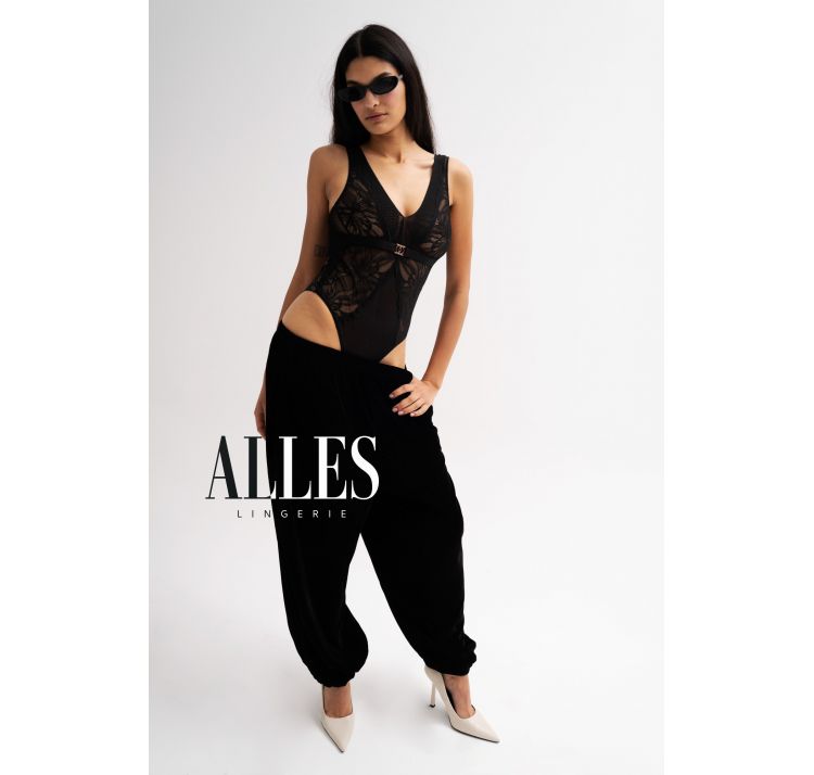 ALLES the icon koronkowe body z poŁyskiem