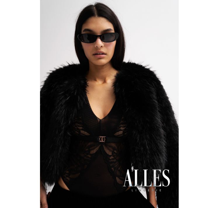 ALLES the icon koronkowe body z poŁyskiem