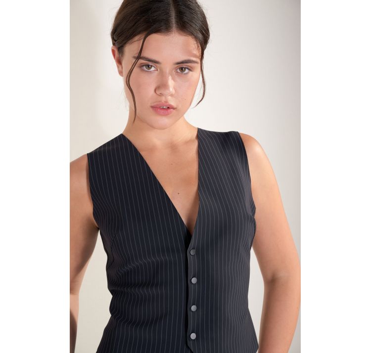 PAIN DE SUCRE gabie 85 kamizelka w prĄŻki