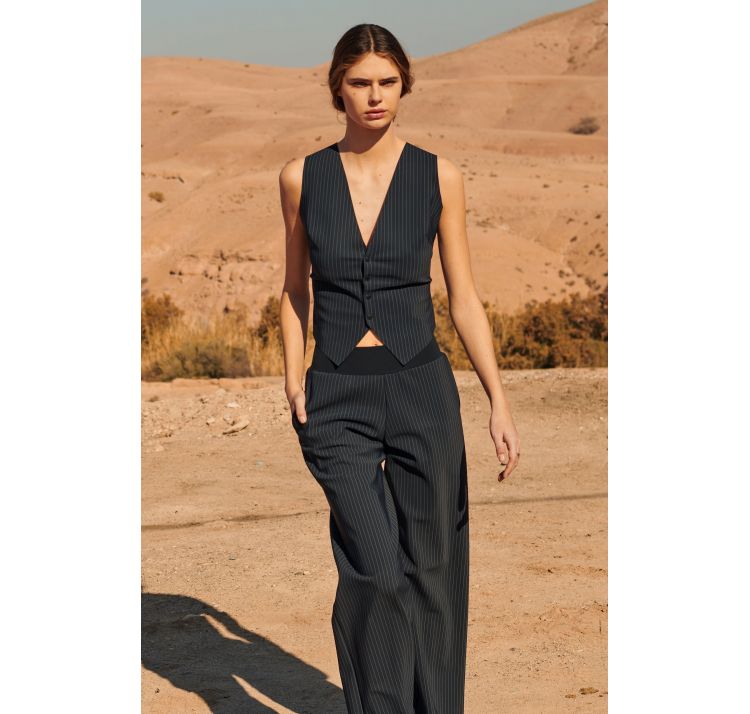 PAIN DE SUCRE gabie 85 kamizelka w prĄŻki