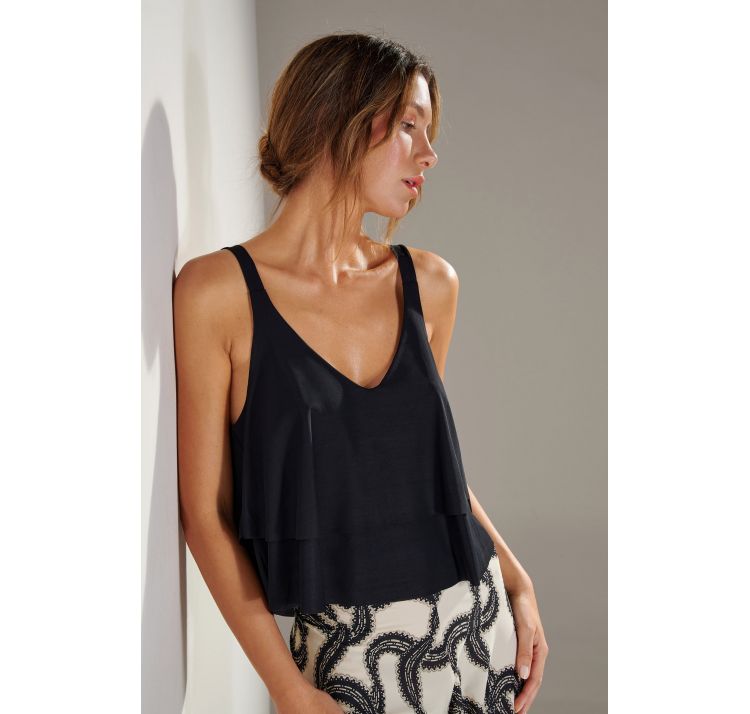 PAIN DE SUCRE tea luŹny top na ramiĄczkach