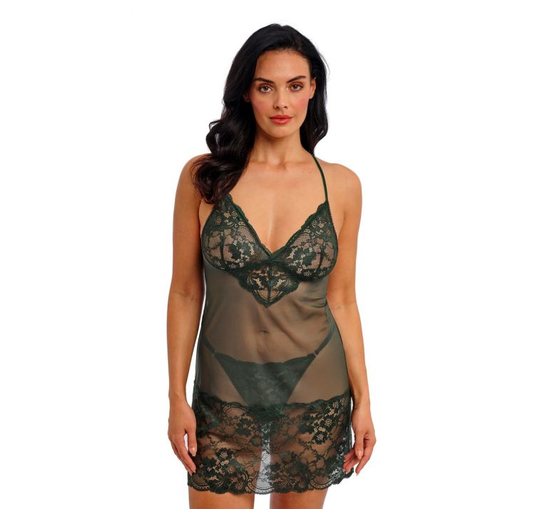 WACOAL natsuki lace koronkowa koszulka nocna