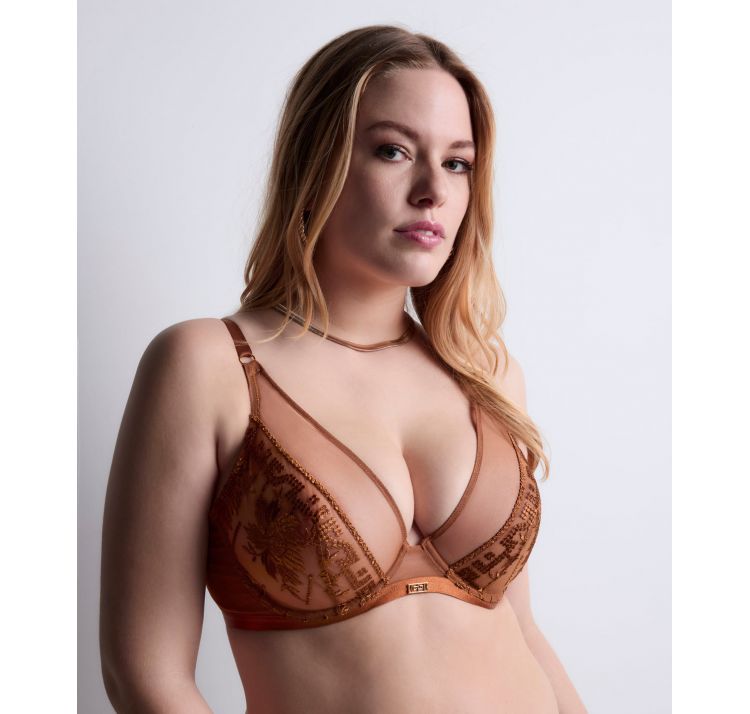 AUBADE PARIS rules of attraction koronkowy biustonosz plunge