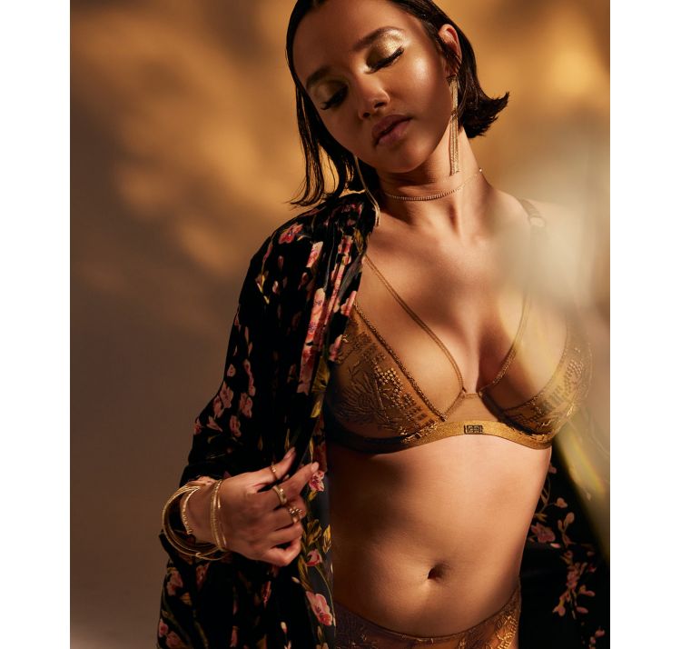 AUBADE PARIS rules of attraction koronkowy biustonosz plunge