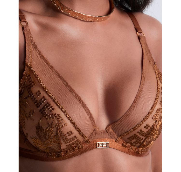 AUBADE PARIS rules of attraction koronkowy biustonosz plunge