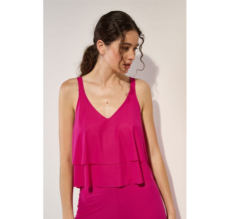 PAIN DE SUCRE tea luŹny top na ramiĄczkach