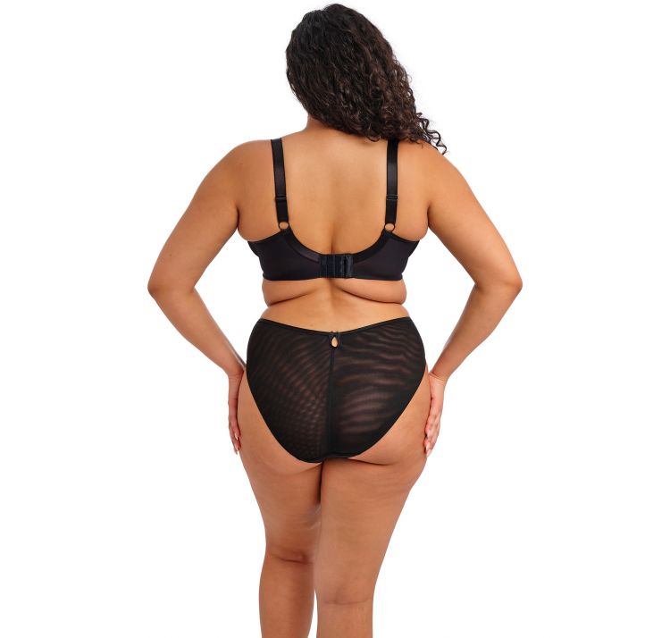 ELOMI teagan tiulowy biustonosz z haftem plunge bra