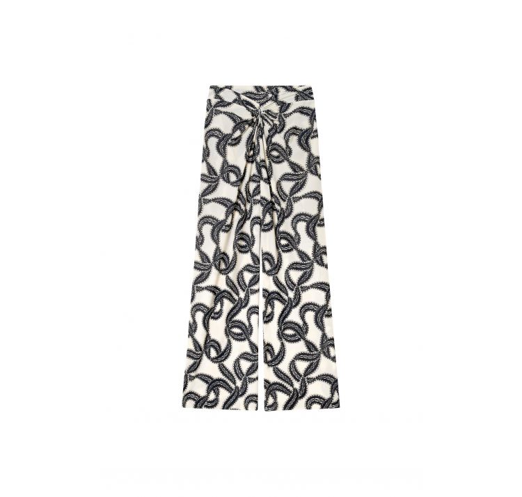 PAIN DE SUCRE prele 07 szerokie spodnie we wzory