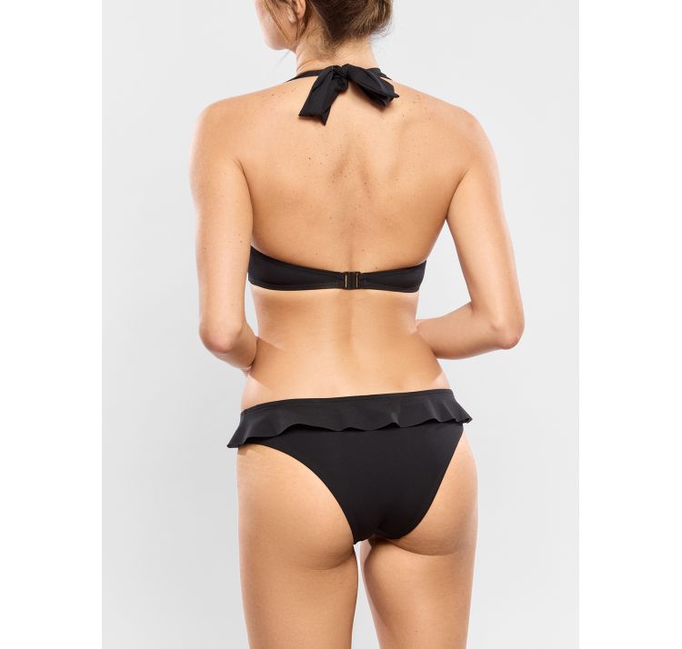 EMPREINTE SWIM glam dÓŁ kostiumu dwuczĘŚciowego wyciĘte majtki z falbankĄ