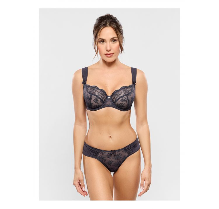 EMPREINTE charlotte koronkowy biustonosz na fiszbinie low-necked bra