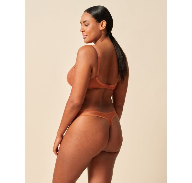 GOSSARD glossies tiulowy biustonosz z tŁoczonĄ miskĄ bezszwowĄ moulded bra