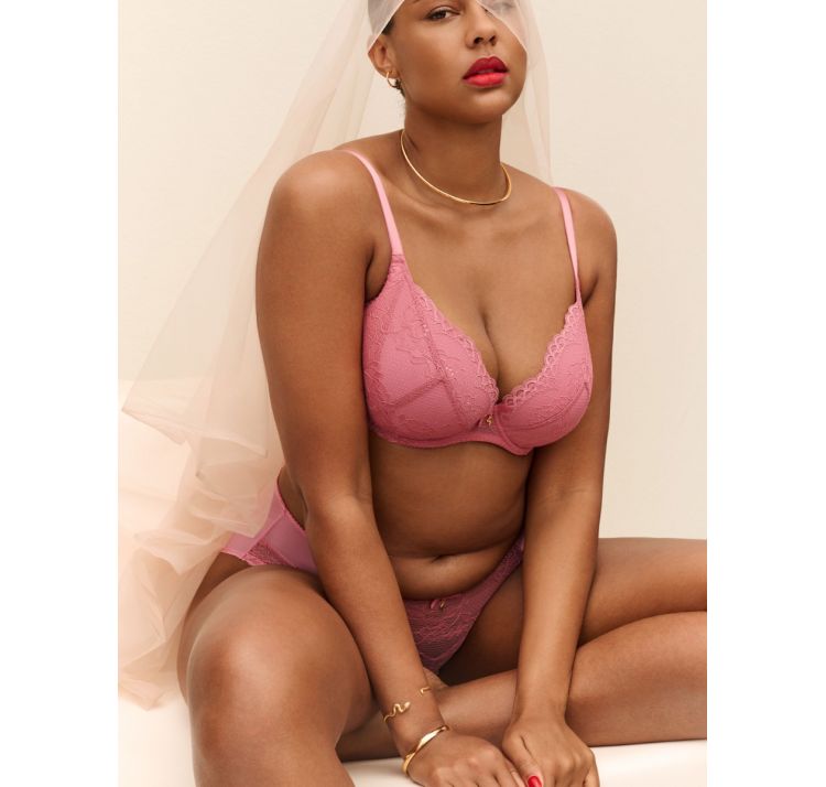 GOSSARD superboost lace koronkowe szorty