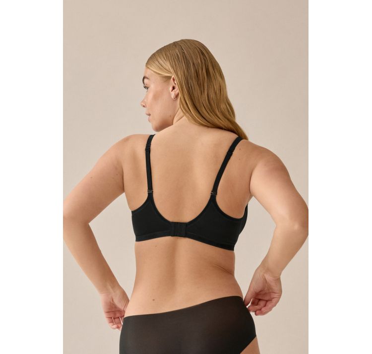 NATURANA sunday usztywniana braletka bez fiszbin z welurwymi detalami