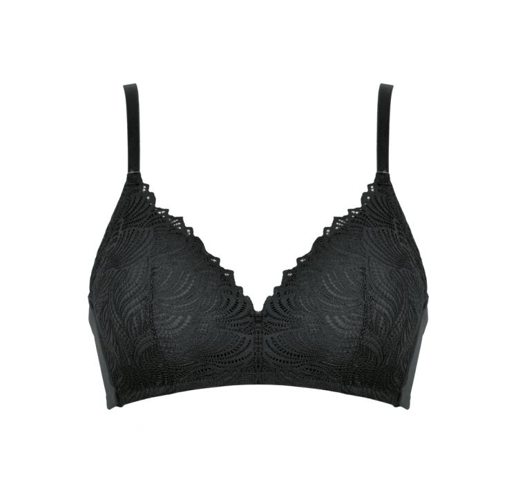 NATURANA friday biustonosz bez fiszbin pokryty koronkĄ