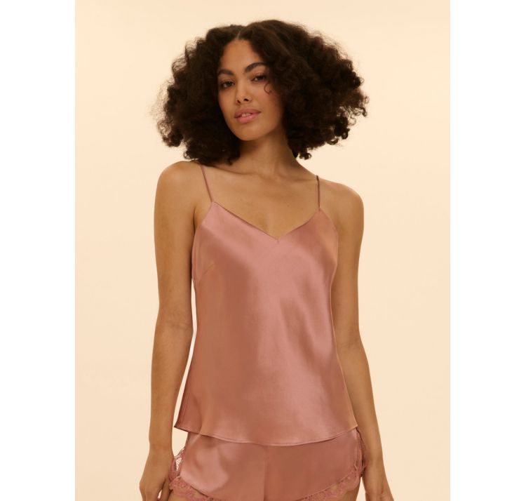 SIMONE PERELE love me jedwabny top