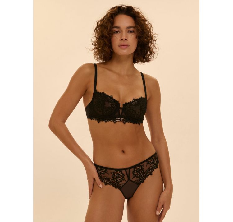 SIMONE PERELE idole koronkowe stringi z bezszwowym tyŁem