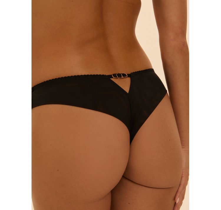 SIMONE PERELE idole koronkowe stringi z bezszwowym tyŁem