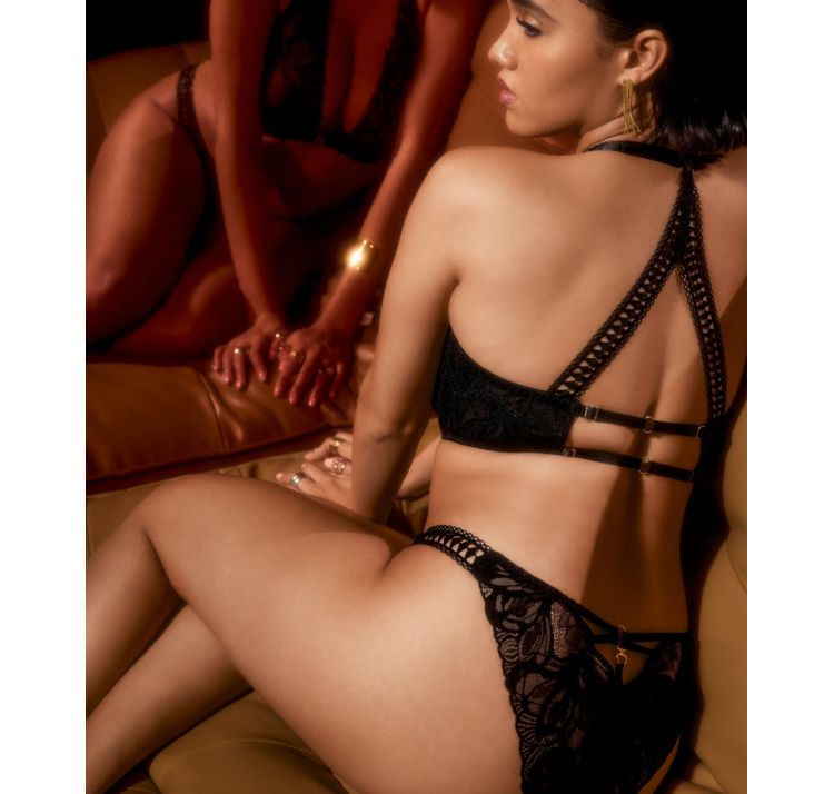 AUBADE PARIS after hours koronkowe figi italian