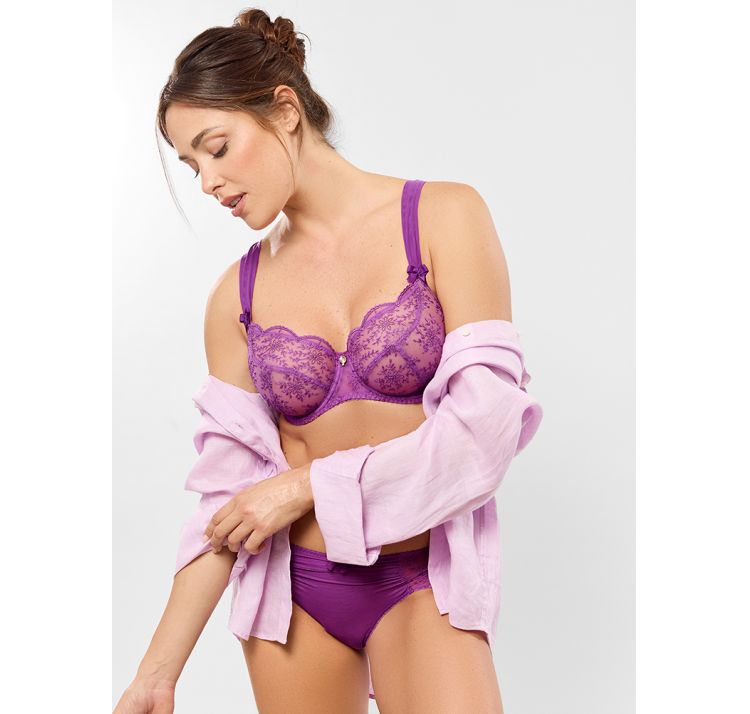 EMPREINTE charlotte koronkowe szorty